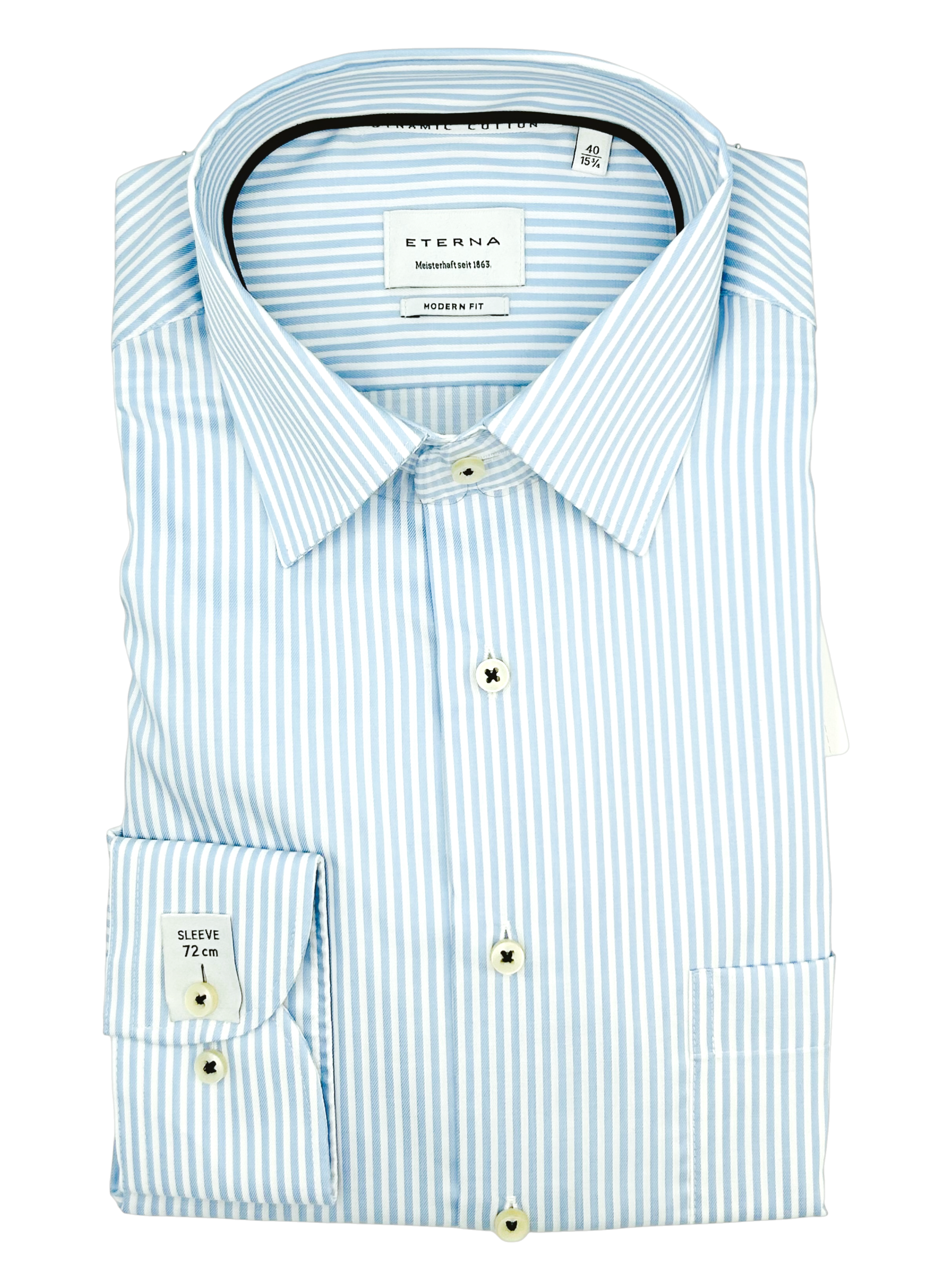 Eterna Modern Fit Skjorte - Ærmelængde 72cm - Dynamic Cotton